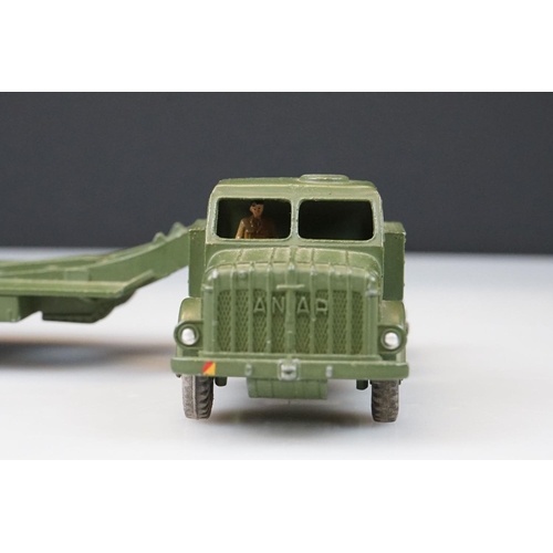 1060 - Two boxed Dinky Supertoys military diecast models to include 660 Tank Transporter and 689 Medium Art... 