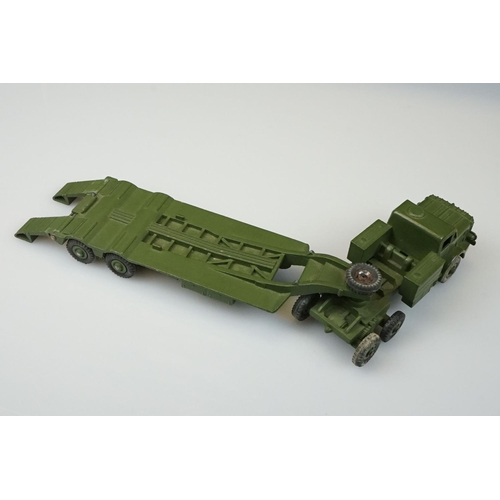 1060 - Two boxed Dinky Supertoys military diecast models to include 660 Tank Transporter and 689 Medium Art... 