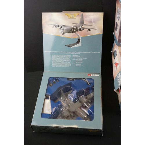 1074 - 12 Boxed Corgi Aviation Archive Military Air Power diecast models to include 7 x 1:72 Thunder In The... 