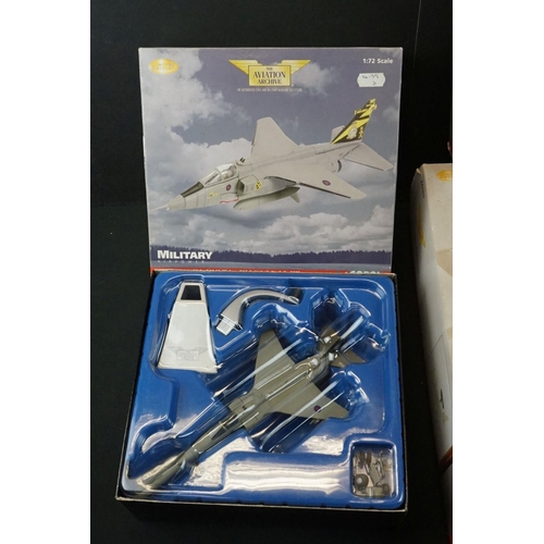 1075 - Seven Boxed Corgi Aviation Archive Military Air Power diecast models to include 5 x 1:72 limited edi... 