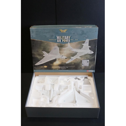 1078 - Five Boxed Corgi Aviation Archive diecast models to include 2 x 1:72 limited edition Thunder in the ... 