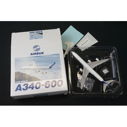 1080 - 13 Boxed Dragon Wings Airbus 1/400 diecast models to include 7 x Airbus Industrie (55001, 55040, 552... 