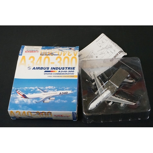 1080 - 13 Boxed Dragon Wings Airbus 1/400 diecast models to include 7 x Airbus Industrie (55001, 55040, 552... 