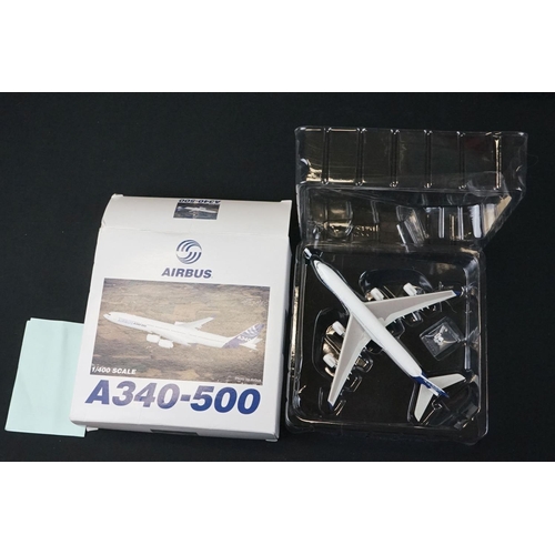 1080 - 13 Boxed Dragon Wings Airbus 1/400 diecast models to include 7 x Airbus Industrie (55001, 55040, 552... 