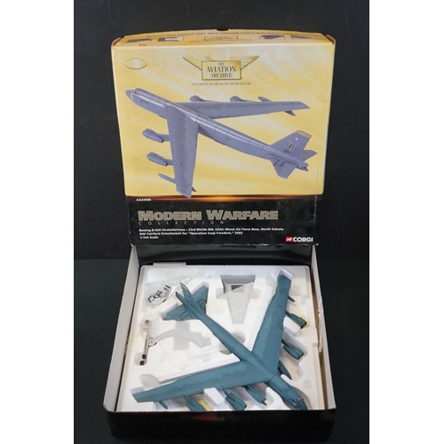 1083 - Six Boxed Corgi Aviation Archive diecast models to include 2 x 1:144 limited edition Modern Warfare ... 