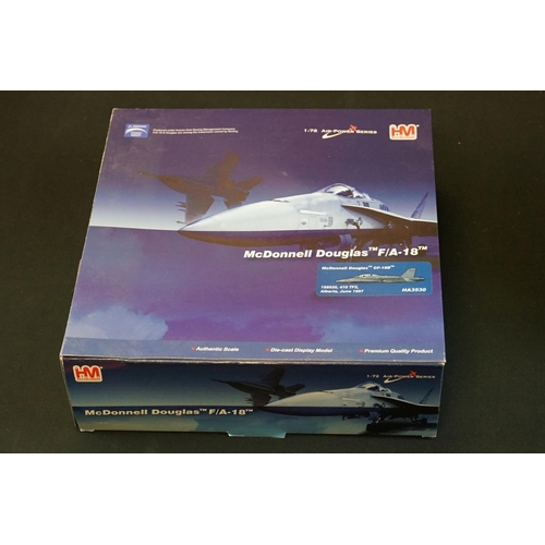 1086 - 12 Boxed Hobbymaster Air Power Series 1:72 McDonnell Douglas diecast models to include HA3531, HA353... 