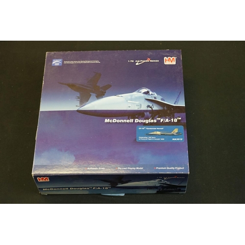 1086 - 12 Boxed Hobbymaster Air Power Series 1:72 McDonnell Douglas diecast models to include HA3531, HA353... 