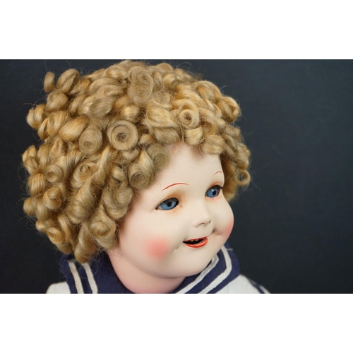 181 - Original 1930s Shirley Temple by Carl Bergner (Germany), a touch grubby but vg overall condition wit... 