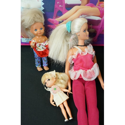 191 - Barbie - Eight Mattel Barbie clothed fashion dolls, 1960s onwards, to include a 1962 Midge doll (spl... 