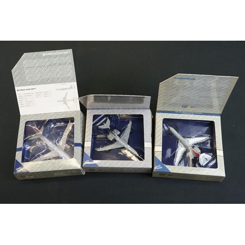 1089 - 16 Boxed Gemini Jets 1:400 diecast models to include 5 x Gemini Macs Royal Air Force (2 x Airbus A33... 