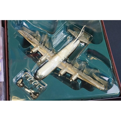 1093 - Six boxed Corgi Aviation Archive diecast models to include 4 x 1:114 1st Frontier Airlines (47202 Av... 