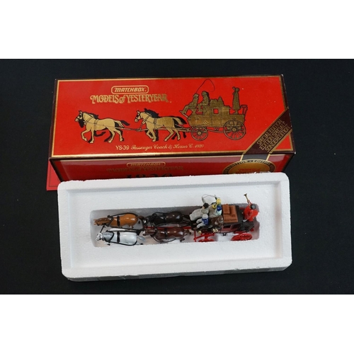 1094 - 13 Boxed Matchbox Models of Yesteryear to include 1929 Scammell 100 Ton Truck Trailer with locomotiv... 