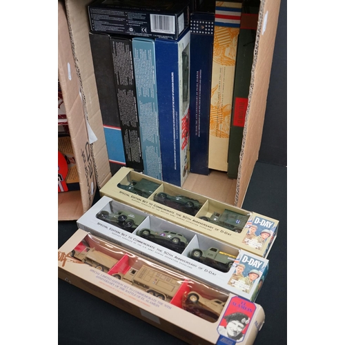 1107 - 130 boxed Lledo diecast models to include Days Gone, Vanguards, Scouts, VE Day Sets, etc (4 boxes)