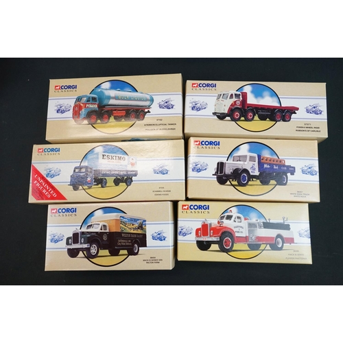 1113 - 19 Boxed Corgi Classics diecast models with certificates to include 12 x Classic Road Transport from... 