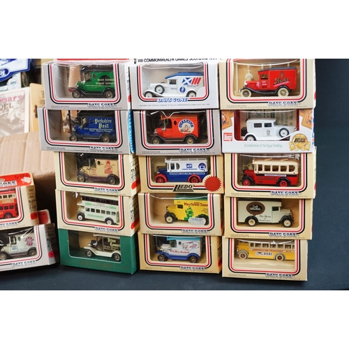 1123 - Over 100 boxed Lledo diecast models, diecast ex (two boxes)