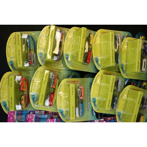 1132 - 21 Carded diecast & plastic models to include a set of 6 Matchbox Candy Cars, 4 x Bob the Builder Ra... 