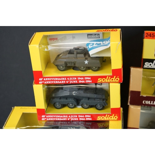 1133 - 20 Boxed Solido diecast military models to include 4 x Collection Militaire I (2x 6001 GMS Compresse... 