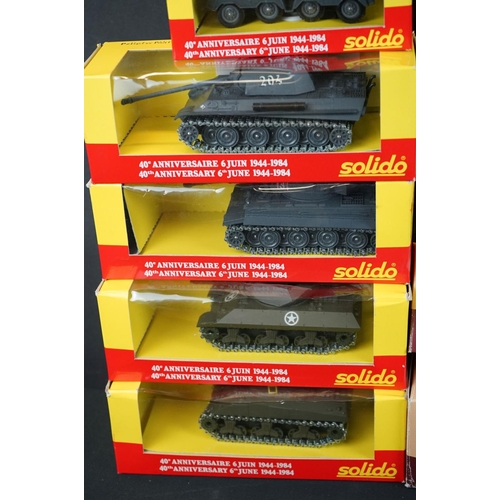 1133 - 20 Boxed Solido diecast military models to include 4 x Collection Militaire I (2x 6001 GMS Compresse... 