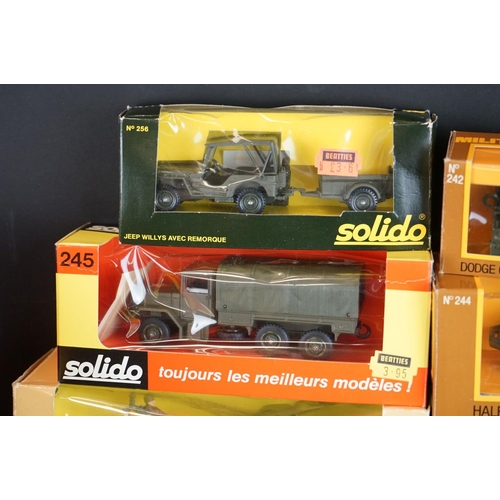 1133 - 20 Boxed Solido diecast military models to include 4 x Collection Militaire I (2x 6001 GMS Compresse... 