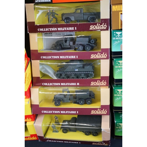 1133 - 20 Boxed Solido diecast military models to include 4 x Collection Militaire I (2x 6001 GMS Compresse... 