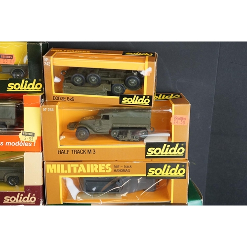 1133 - 20 Boxed Solido diecast military models to include 4 x Collection Militaire I (2x 6001 GMS Compresse... 