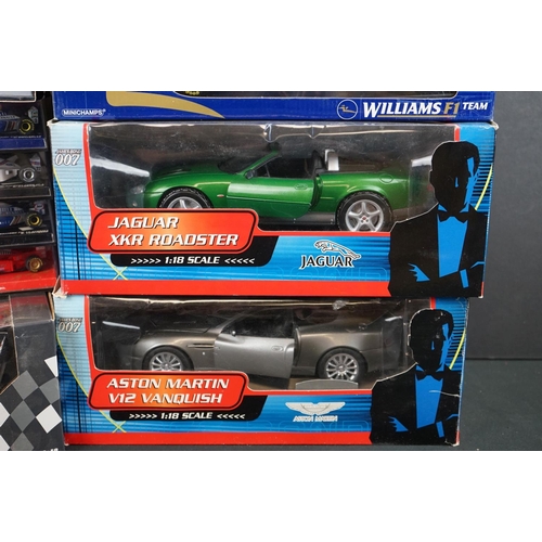 1136 - 22 Boxed / cased Paul's Model Art diecast models, mostly grand prix, to include 10 x Minichamps (1:1... 