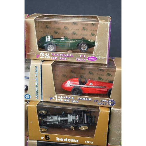 1139 - 18 Boxed Brumm diecast models featuring Oro & Revival examples, diecast vg/ex, boxes/cases vg