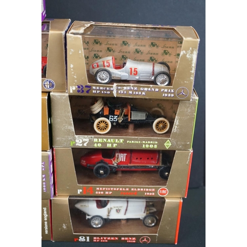 1139 - 18 Boxed Brumm diecast models featuring Oro & Revival examples, diecast vg/ex, boxes/cases vg