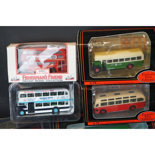 1156 - Around 27 boxed EFE Exclusive First Editions diecast models to include ltd edn London Transport Muse... 