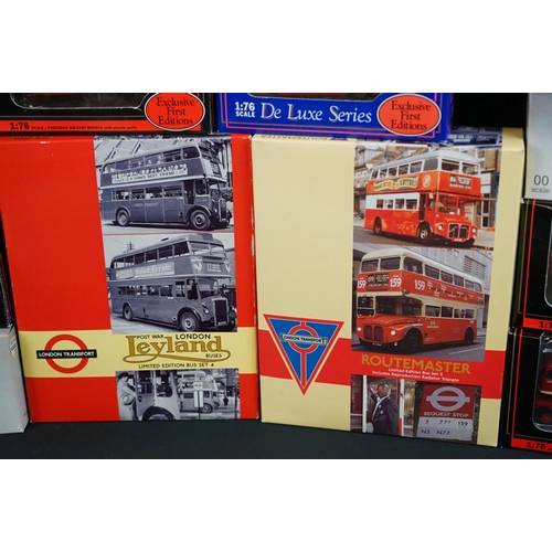 1156 - Around 27 boxed EFE Exclusive First Editions diecast models to include ltd edn London Transport Muse... 