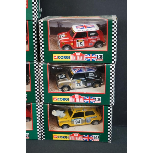 1157 - 19 Boxed Corgi Mini diecast models to include 7 x Mini Mania 1:36 scale (04436, 04422, 04426, 04432,... 