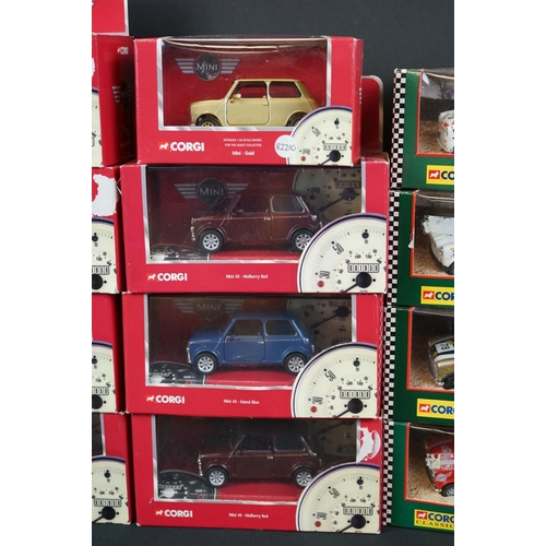 1157 - 19 Boxed Corgi Mini diecast models to include 7 x Mini Mania 1:36 scale (04436, 04422, 04426, 04432,... 