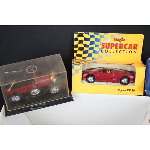 1159 - Collection of diecast models to include 11 boxed examples (featuring Maisto and Matchbox) together w... 