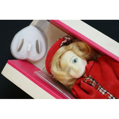 212 - Boxed 1960s Fairylite Thunderbirds Lady Penelope doll, based on Gerry Anderson's TV series, wearing ... 