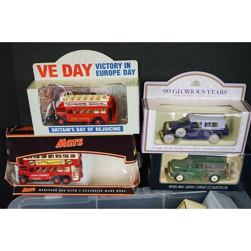 1119 - 40 Boxed diecast models to include 11 x Matchbox Lesney in repro boxes (including no. 4 tractor, no.... 