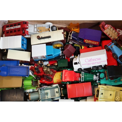 1161 - Around 60 boxed & unboxed diecast models to include Matchbox, Corgi, Lledo etc plus some empty boxes... 