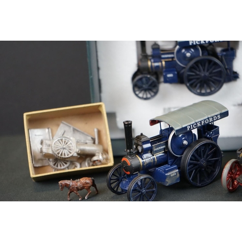 1163 - Boxed ltd edn Corgi Vintage Glory of Steam 80192 John Fowler & Co B6 Pickfords diecast model set wit... 