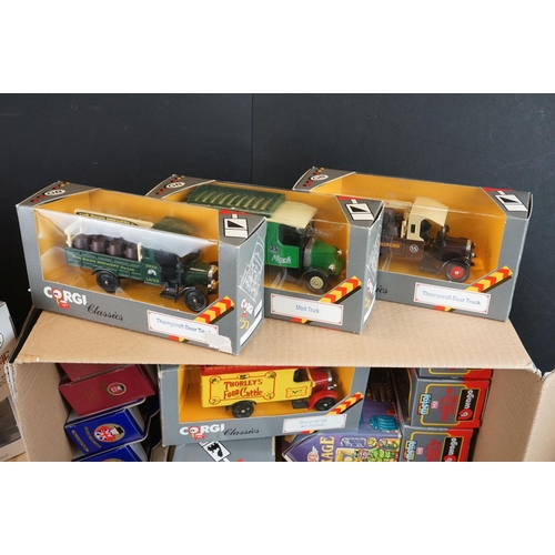 1165 - Around 50 boxed diecast models to include Solido, Corgi, Burago, EFE, Oxford etc, vg condition (two ... 