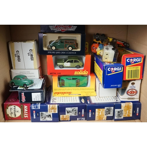 1165 - Around 50 boxed diecast models to include Solido, Corgi, Burago, EFE, Oxford etc, vg condition (two ... 