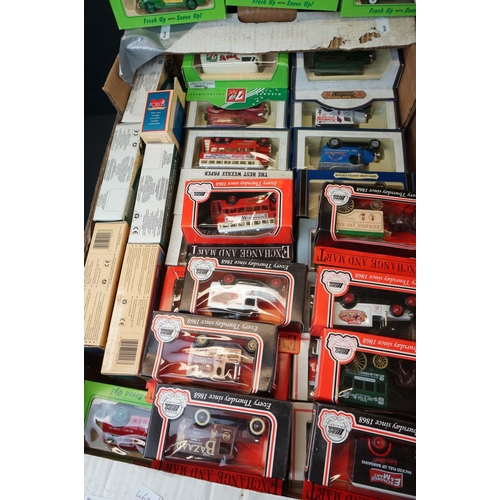 1170 - Around 160 Boxed Lledo diecast models to include News Of The World, Seven Up, Royal Mail, Days Gone,... 