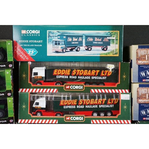 1172 - 15 Boxed diecast models to include 7 x Corgi Eddie Stobart, 2 x Corgi World War II Collection CC6030... 