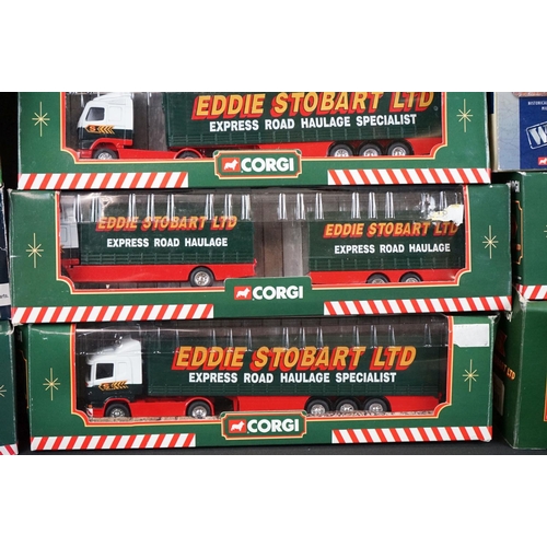 1172 - 15 Boxed diecast models to include 7 x Corgi Eddie Stobart, 2 x Corgi World War II Collection CC6030... 