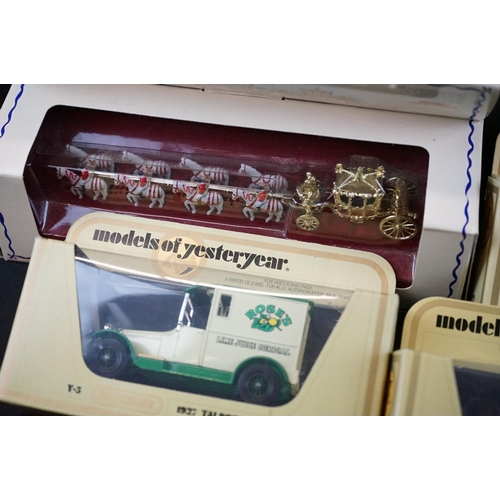 1176 - 39 Boxed Matchbox diecast models to include 38 x Models of Yesteryear in cream boxes and a The Royal... 