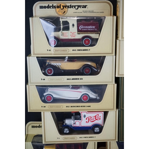 1176 - 39 Boxed Matchbox diecast models to include 38 x Models of Yesteryear in cream boxes and a The Royal... 