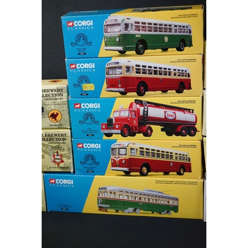 1178 - 15 Boxed Corgi Classic diecast models to include 7 x The Brewery Collection, The Whiskey Collection,... 