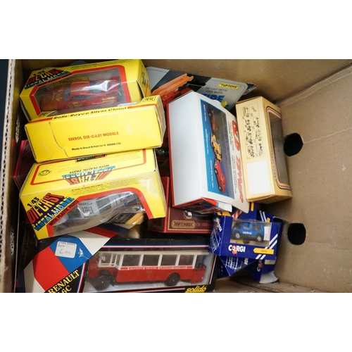 1182 - Around 65 boxed diecast models to include Matchbox, Lledo, Burago, Tuf-Toys, Solido, Corgi etc, diec... 