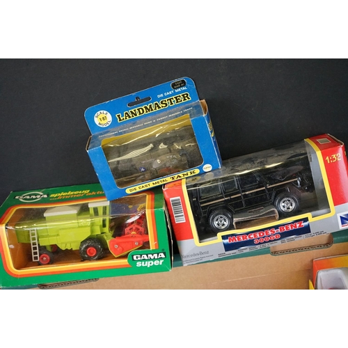 1185 - 24 Boxed / cased continental diecast models to include Solido, Rio, Gama Super, Vitesse, Siku etc, d... 