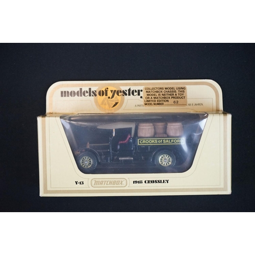 1192 - 11 Boxed Matchbox Models of Yesteryear code variant diecast models in cream boxes, ex condition