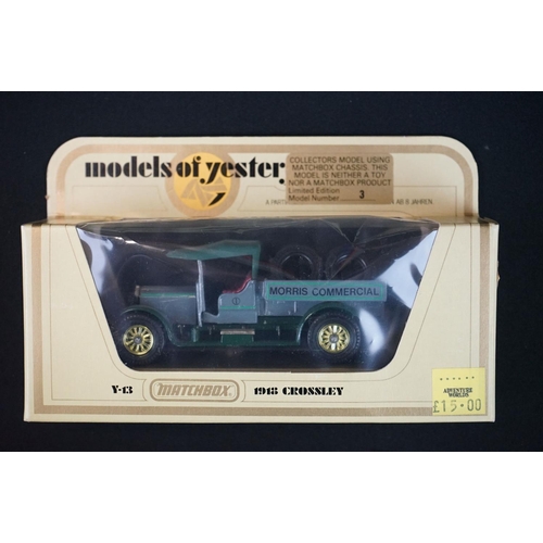 1192 - 11 Boxed Matchbox Models of Yesteryear code variant diecast models in cream boxes, ex condition