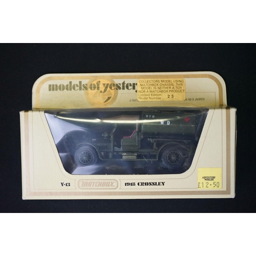 1193 - 11 Boxed Matchbox Models of Yesteryear code variant diecast models in cream boxes, ex condition